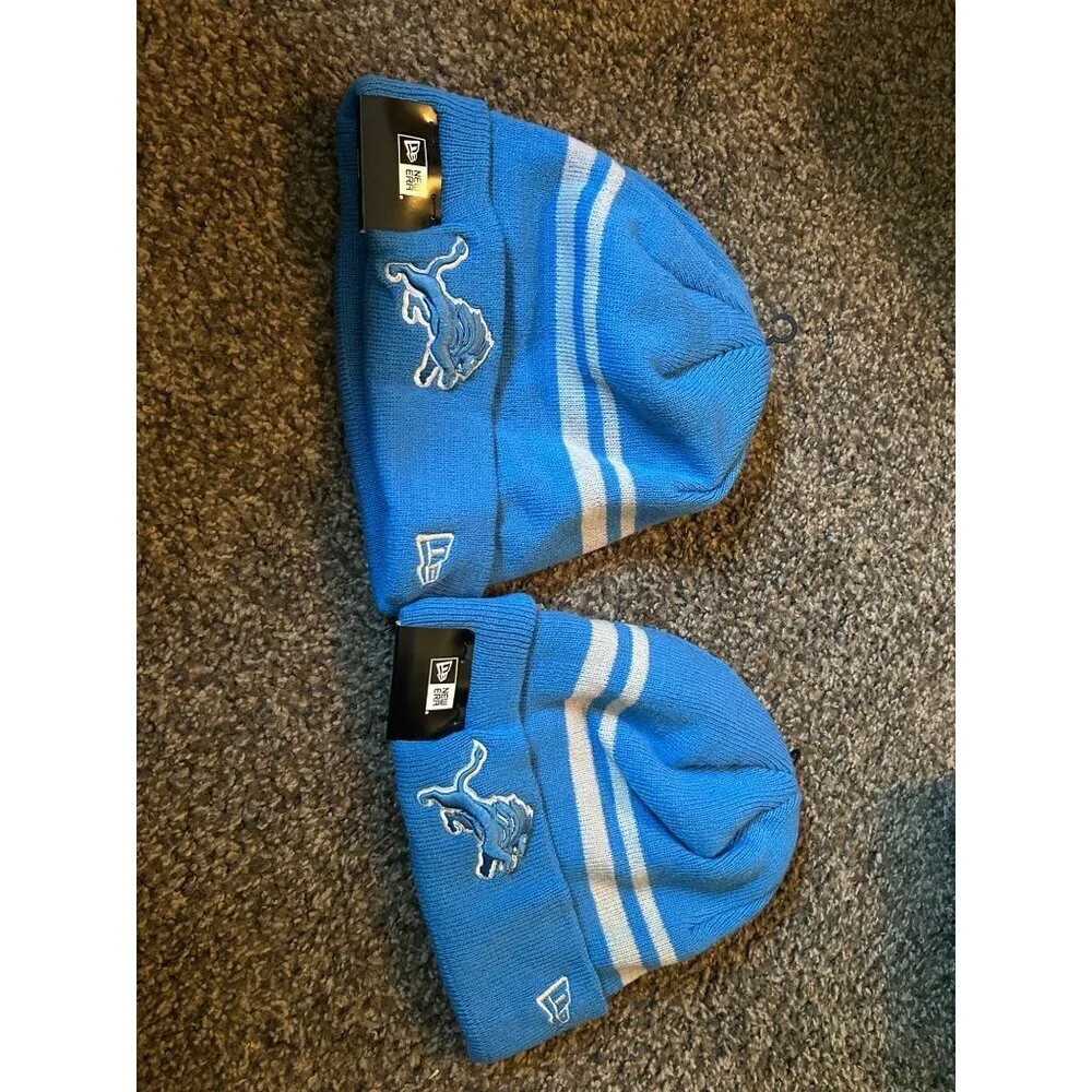 New Era Unisex-Adult NFL Official Sport Knit Classic Striped Knit Beanie cold - Picture 2 of 6